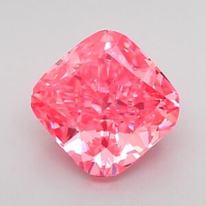 Cushion 1.38 ct. Pink VVS2  VG VG  CVD Lab Grown Diamond