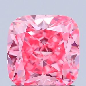 Cushion 1.52 ct. Pink VS1  VG VG  CVD Lab Grown Diamond