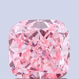 Cushion 1.52 ct. Pink VVS2  VG VG  CVD Lab Grown Diamond