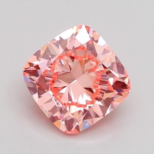 Cushion 2 ct. Pink VVS2  EX EX  CVD Lab Grown Diamond