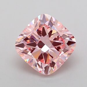Cushion 2.01 ct. Pink VS1  EX EX  CVD Lab Grown Diamond