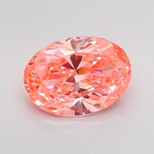 Oval 1.73 ct. Pink VVS2  VG VG  CVD Lab Grown Diamond