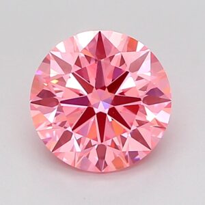 Round 1.41 ct. Pink VVS1 ID EX EX  CVD Lab Grown Diamond