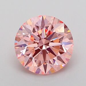 Round 1.53 ct. Pink VS1 ID EX EX  CVD Lab Grown Diamond