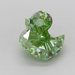 unique 1.17 ct. Green VS1  VG VG  CVD Lab Grown Diamond