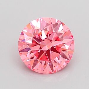 Round 1.52 ct. Pink VS2 EX EX EX  CVD Lab Grown Diamond