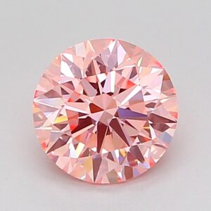 Round 1.06 ct. Pink VVS2 ID EX EX  CVD Lab Grown Diamond