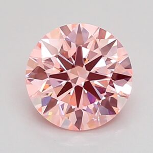 Round 1.08 ct. Pink VVS2 ID EX EX  CVD Lab Grown Diamond