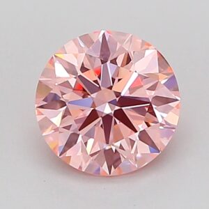 Round 1.08 ct. Pink VVS2 ID EX EX  CVD Lab Grown Diamond