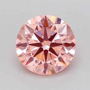 Round 1.25 ct. Pink VVS2 ID EX EX  CVD Lab Grown Diamond