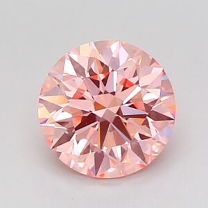 Round 1.25 ct. Pink VVS2 ID EX EX  CVD Lab Grown Diamond