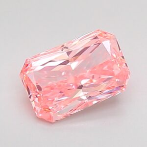 Radiant 1 ct. Pink VVS2  VG VG  CVD Lab Grown Diamond