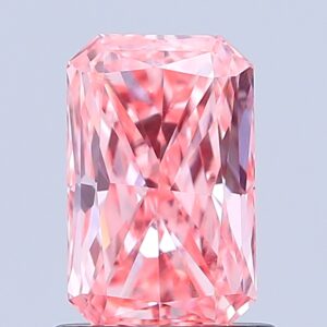 Radiant 1.08 ct. Pink VVS2  VG VG  CVD Lab Grown Diamond
