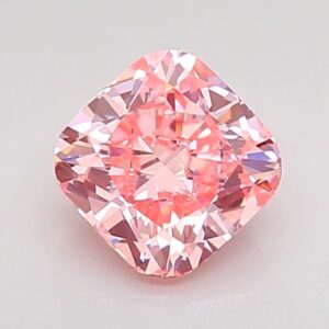 Cushion 1 ct. Pink VS1  VG VG  CVD Lab Grown Diamond
