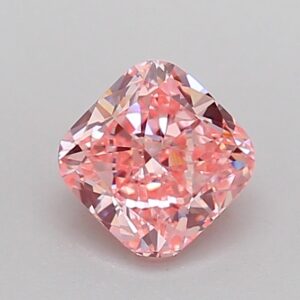 Cushion 1.01 ct. Pink VVS2  VG VG  CVD Lab Grown Diamond