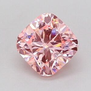 Cushion 1.02 ct. Pink VS1  VG VG  CVD Lab Grown Diamond