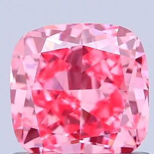 Cushion 1.02 ct. Pink VS1  EX VG  CVD Lab Grown Diamond