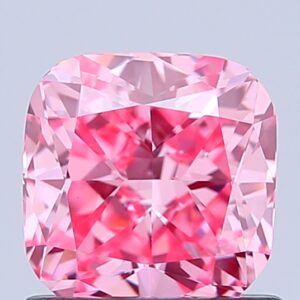 Cushion 1.03 ct. Pink VS1  VG EX  CVD Lab Grown Diamond