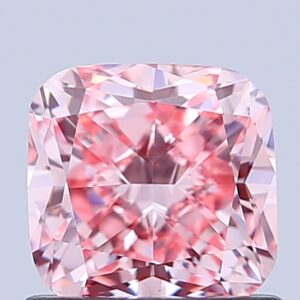 Cushion 1.03 ct. Pink VVS2  VG EX  CVD Lab Grown Diamond
