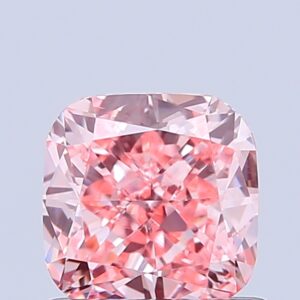 Cushion 1.06 ct. Pink VVS2  VG VG  CVD Lab Grown Diamond