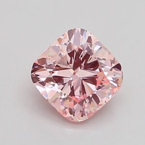Cushion 1.08 ct. Pink VS1  VG VG  CVD Lab Grown Diamond