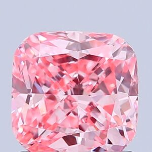 Cushion 1.19 ct. Pink VVS2  VG VG  CVD Lab Grown Diamond
