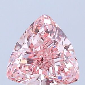 Triangular 2.01 ct. Pink VS1  EX EX  CVD Lab Grown Diamond