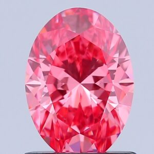 Oval 1.05 ct. Pink VVS2  EX EX  CVD Lab Grown Diamond