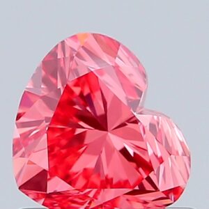 Heart 0.83 ct. Pink VS1  VG VG  CVD Lab Grown Diamond